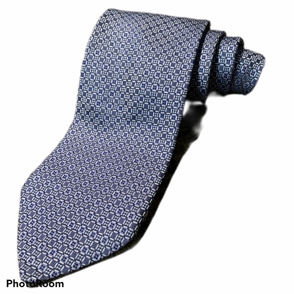 Tommy Hilfiger Tie Blue Two-Toned